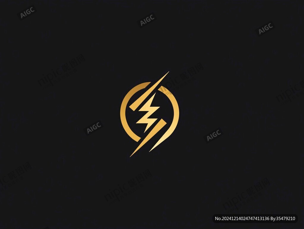 閃電形logo