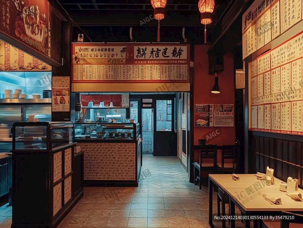 點(diǎn)心店內(nèi)景