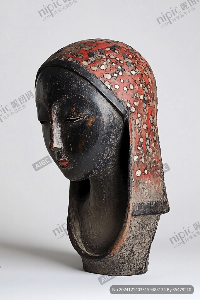 赤陶女人像