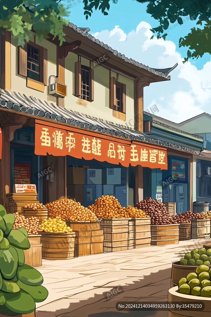 陳皮村插畫