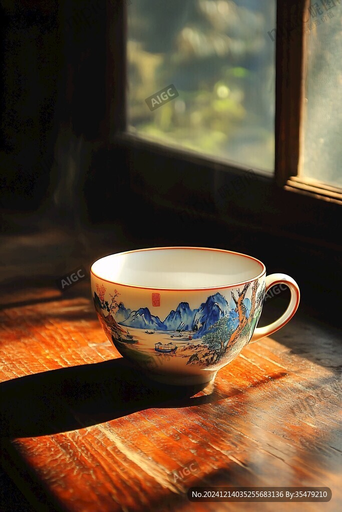 雪景圖杯