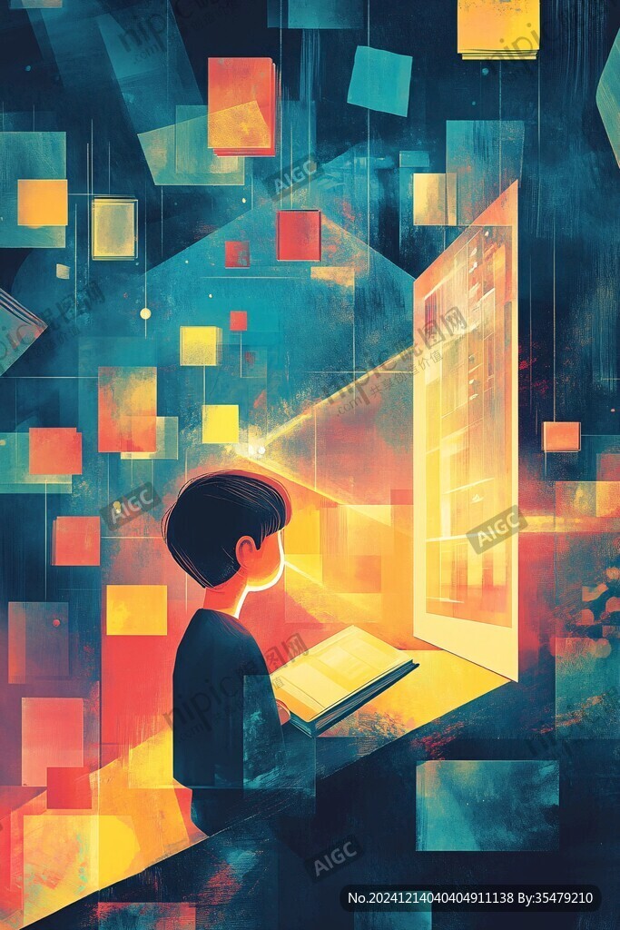 插畫與科技