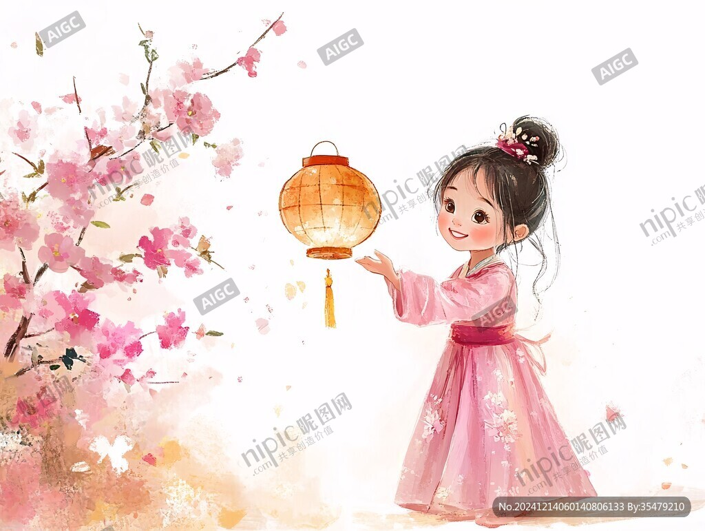 卡通兒童古風