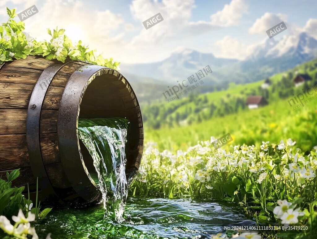 背水木桶