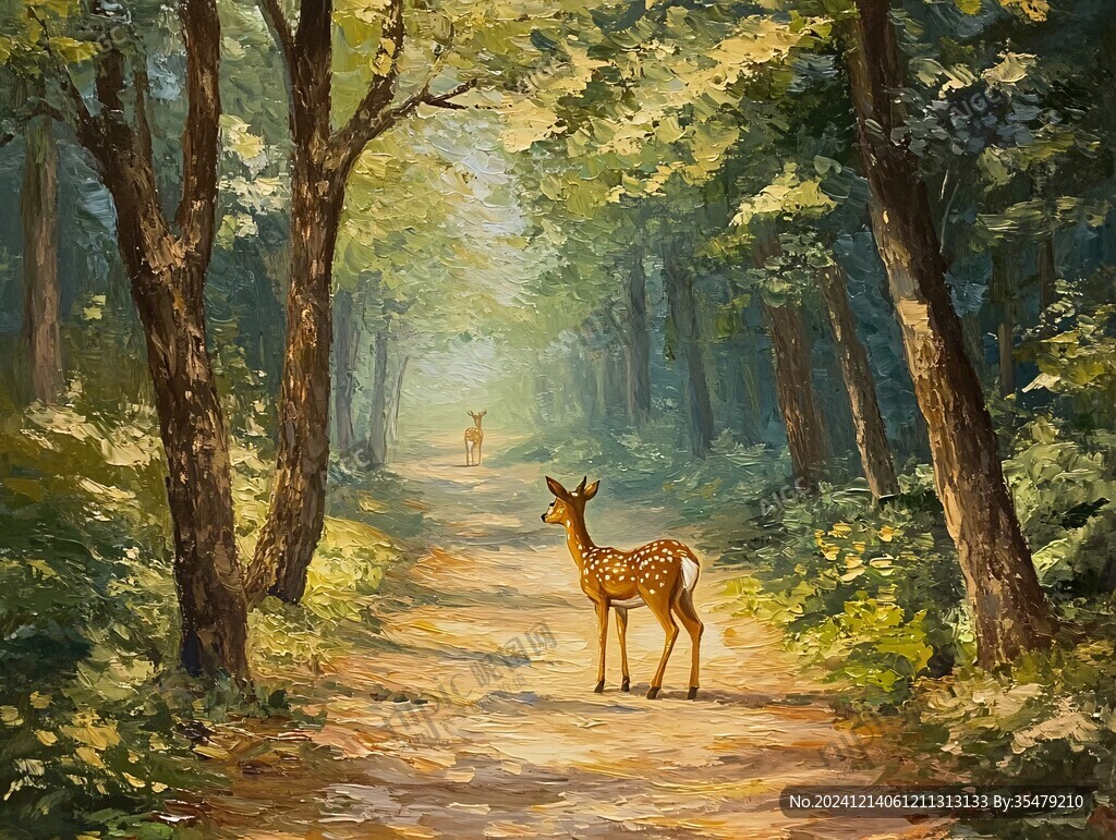 林間迷失的小鹿