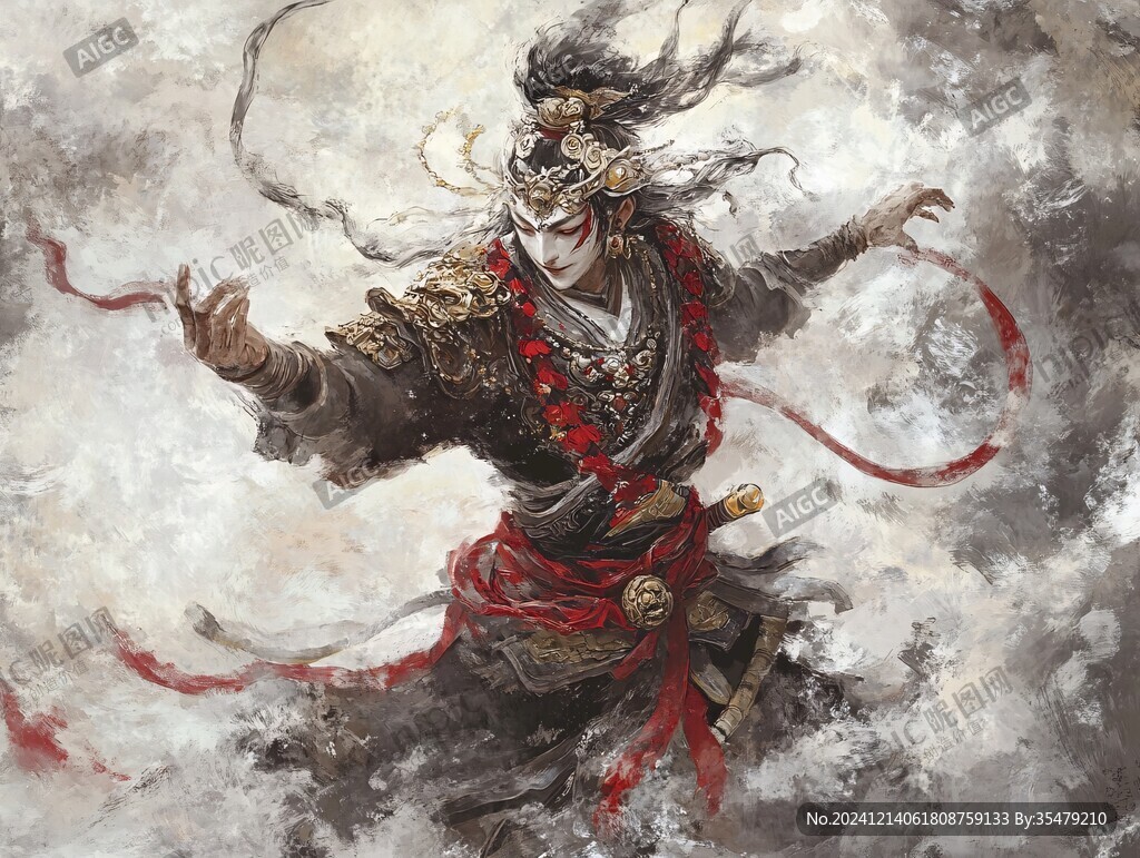 水墨齊天大圣