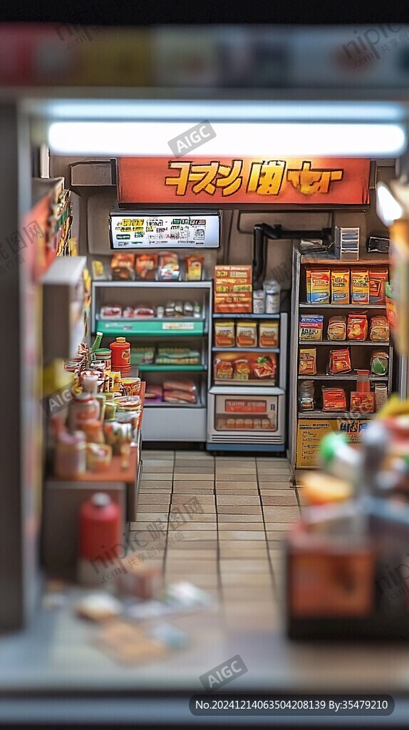 快餐小店場(chǎng)景