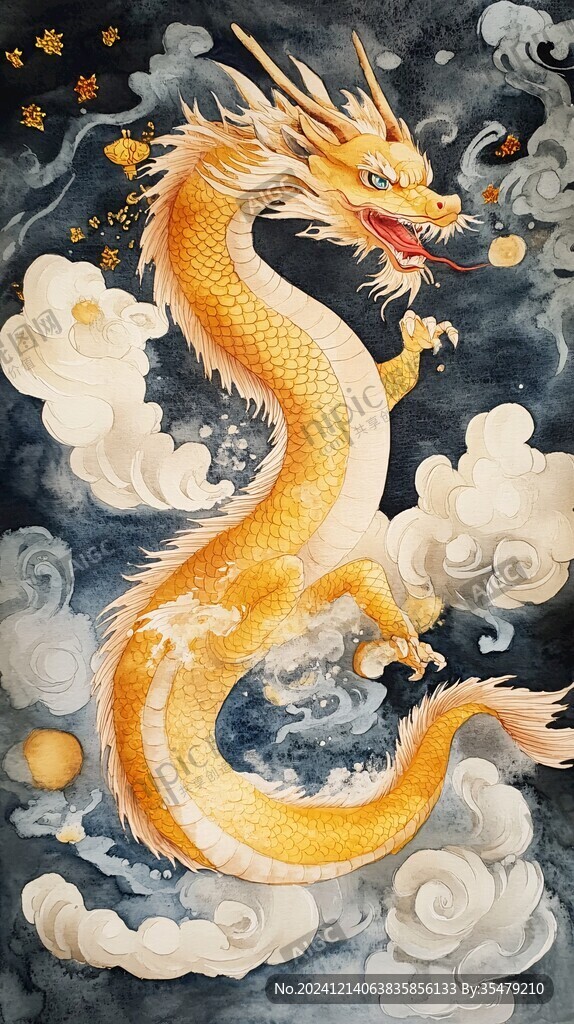 龍年插畫合集
