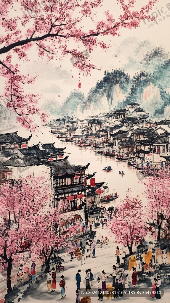 橫店插畫