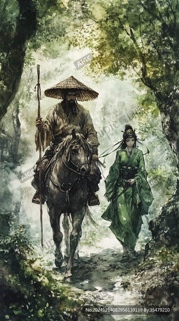 武俠封面插畫(huà)
