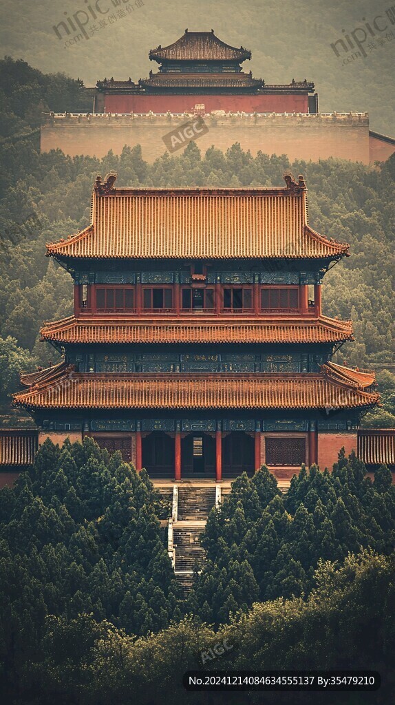 中式皇家陵寢建筑