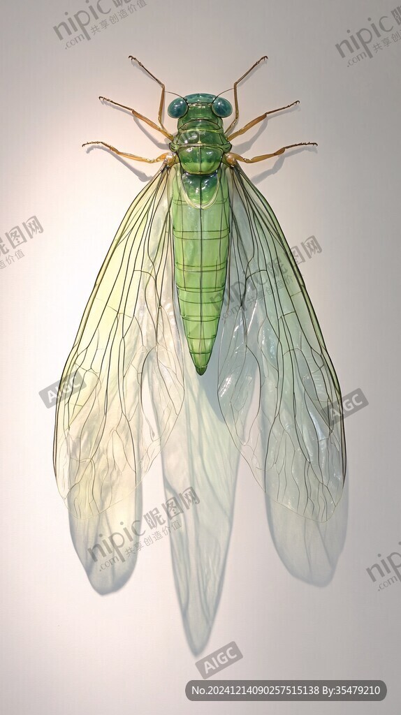 昂蟬標本