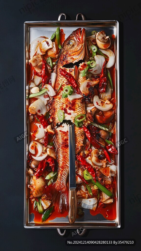 麻辣魚棚拍