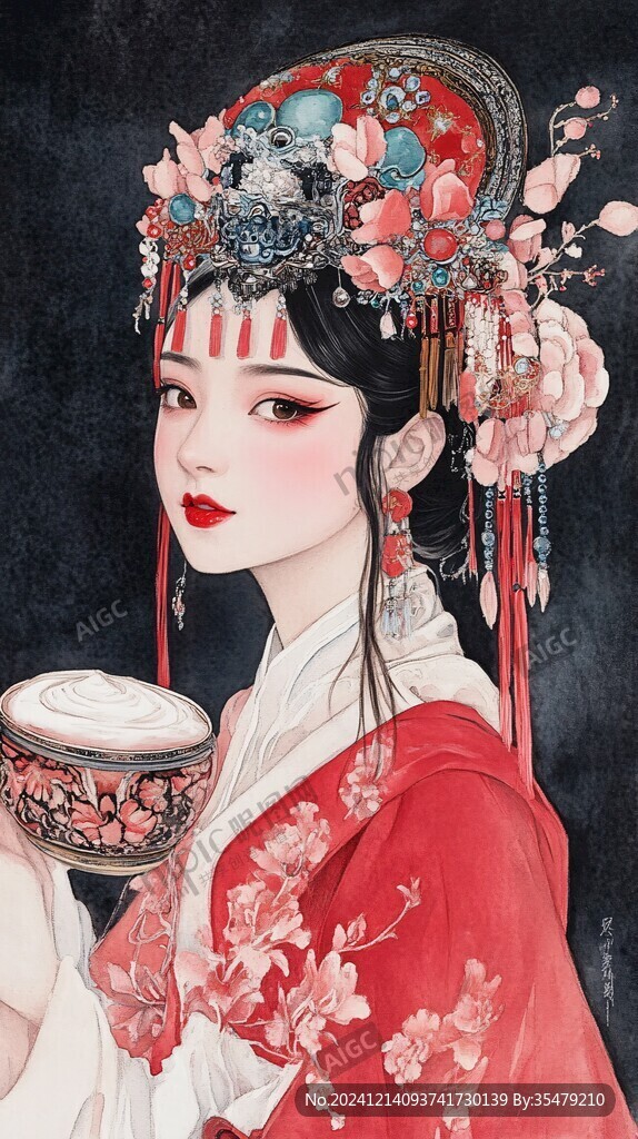古風女插畫