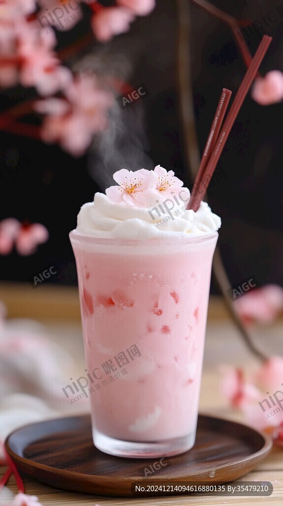 櫻花茶飲