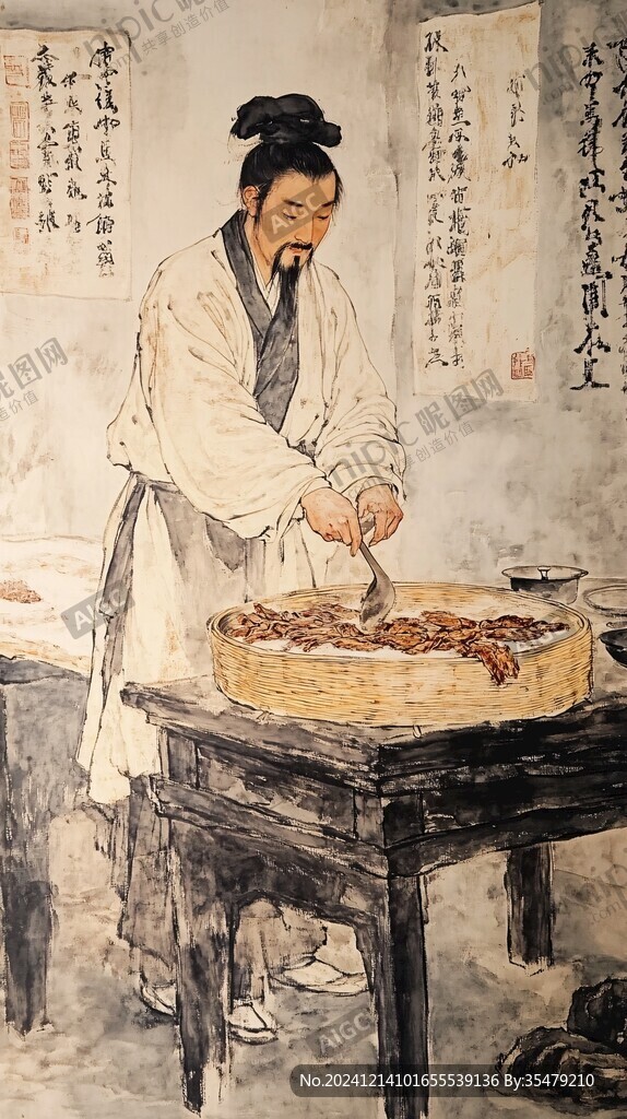 古代人制作阿膠
