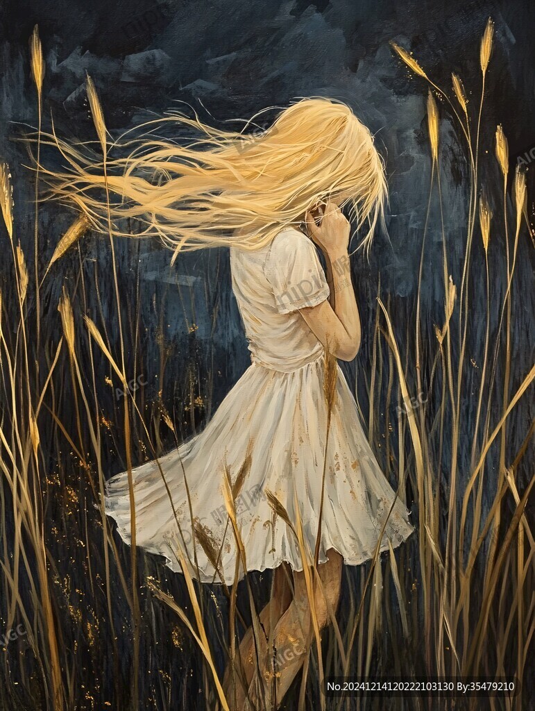 插畫夢幻女孩