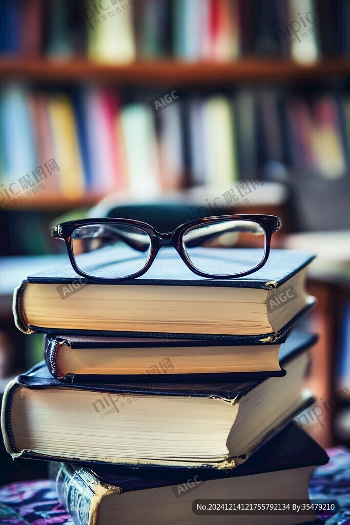 書籍與眼鏡