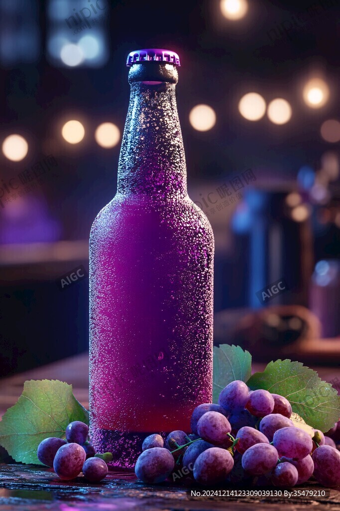 手剝多肉葡萄飲品