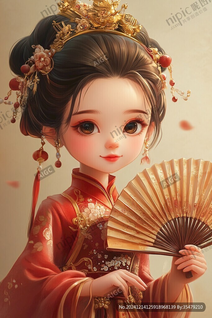 q版宮廷美女