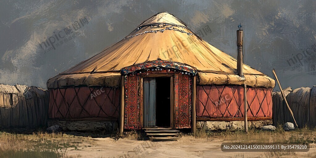古代蒙古營地設施