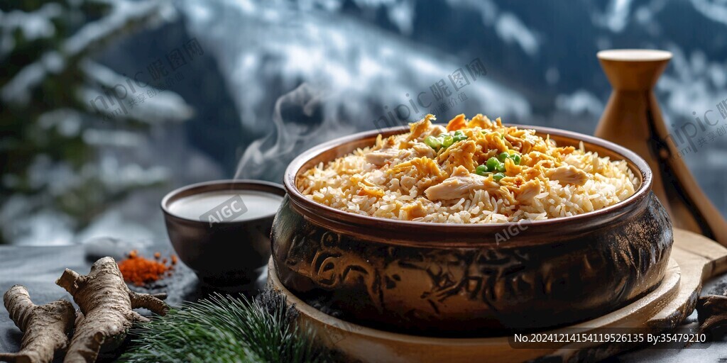 姬松茸飯