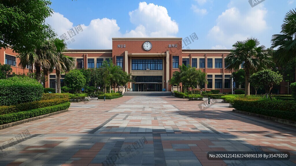 學校建筑風光