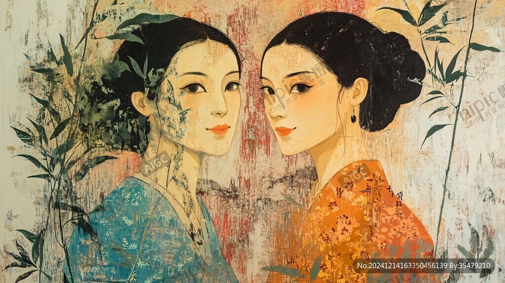 小娘惹插畫