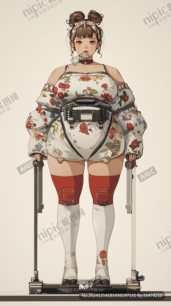 夸張風人物插畫