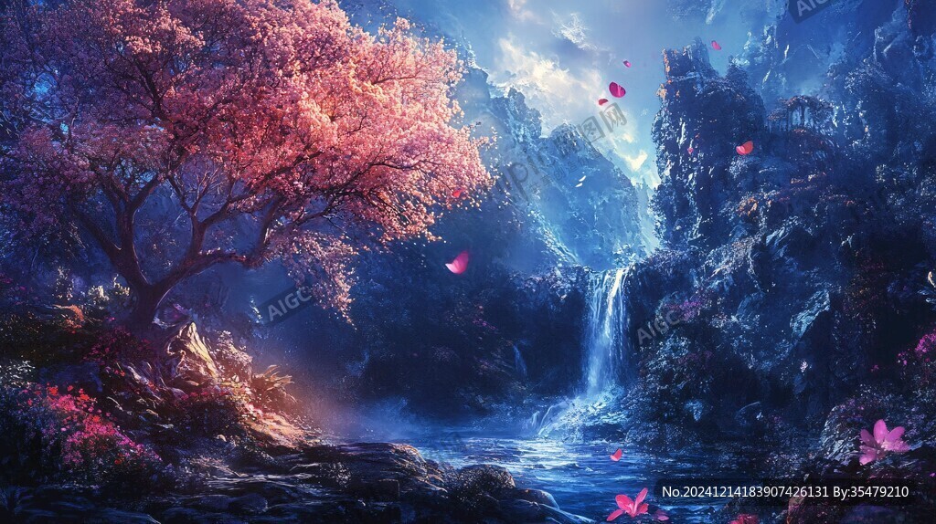 桃花源仙境