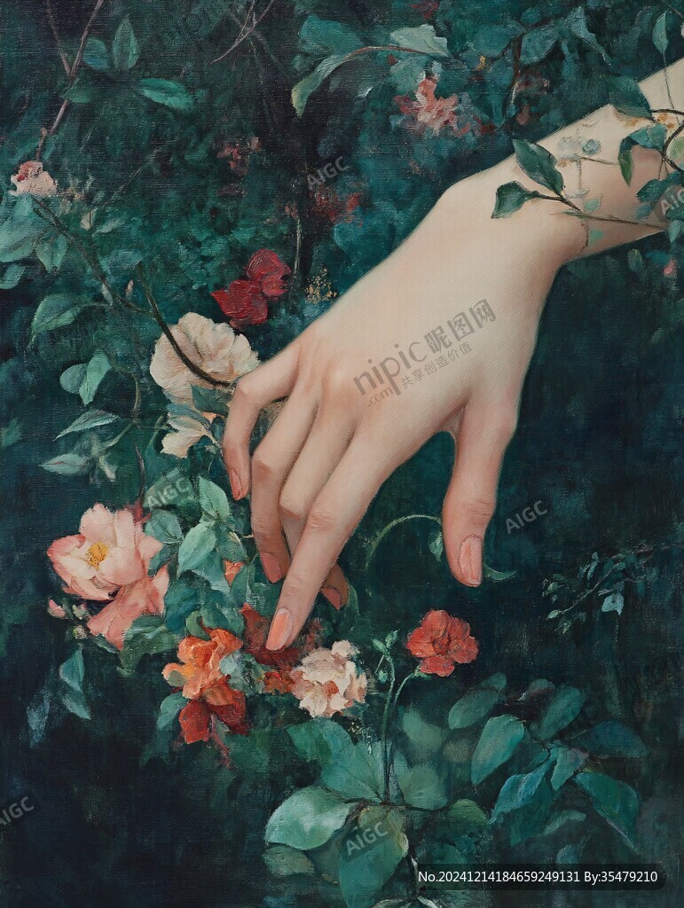 指尖的薔薇