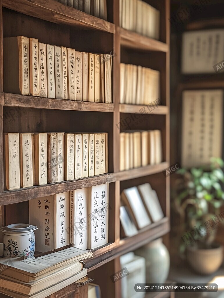 書(shū)齋素材