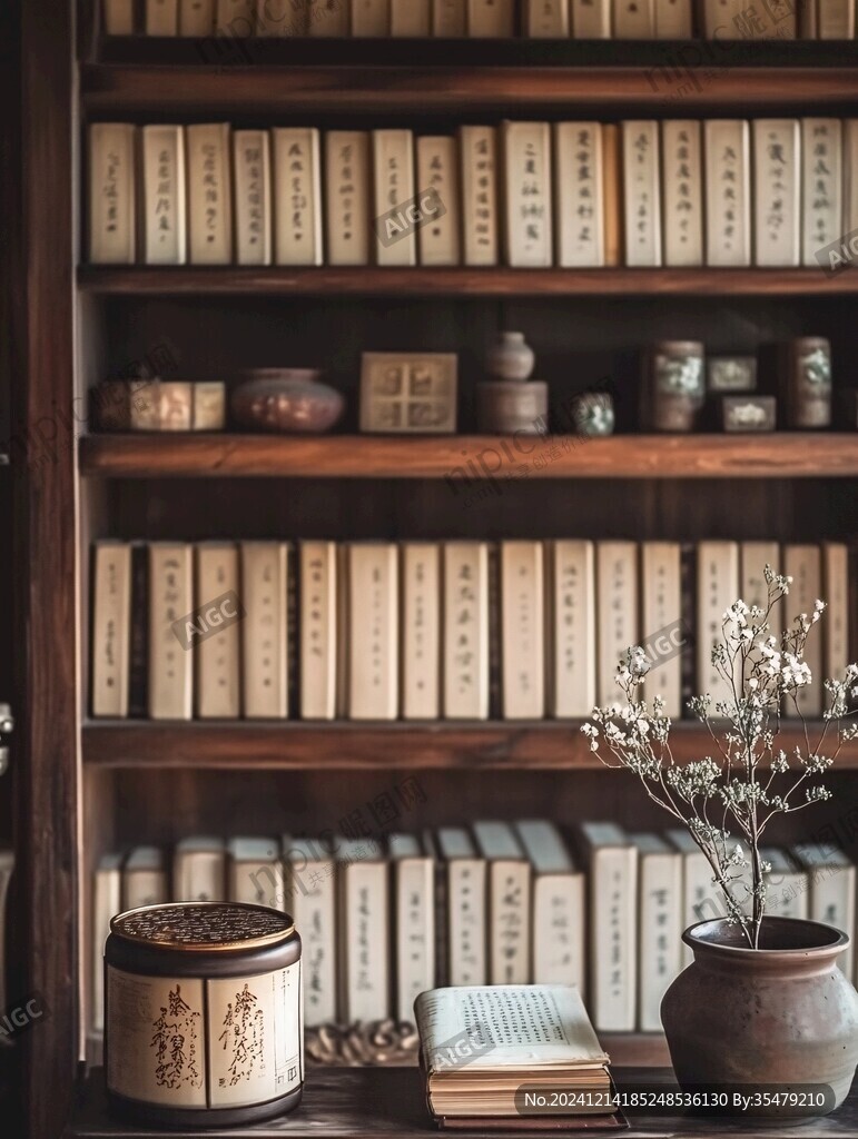 書齋素材