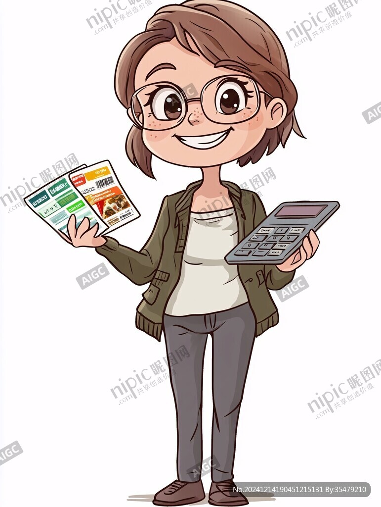 女講師教師插畫
