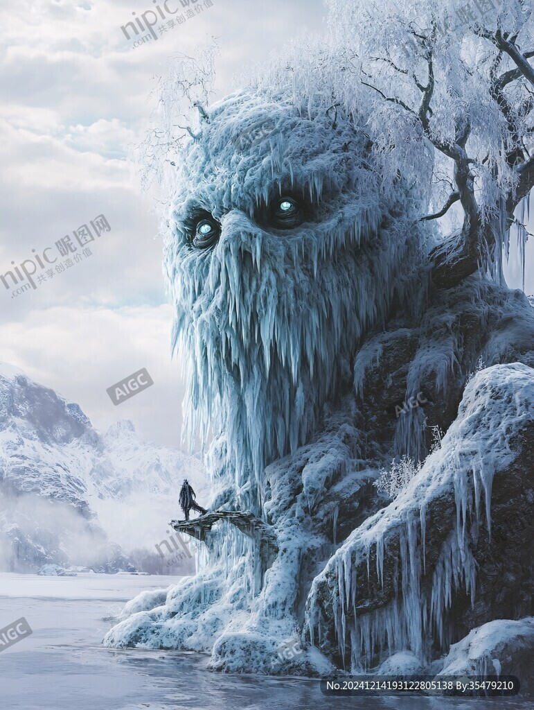 3d冰雪立體畫