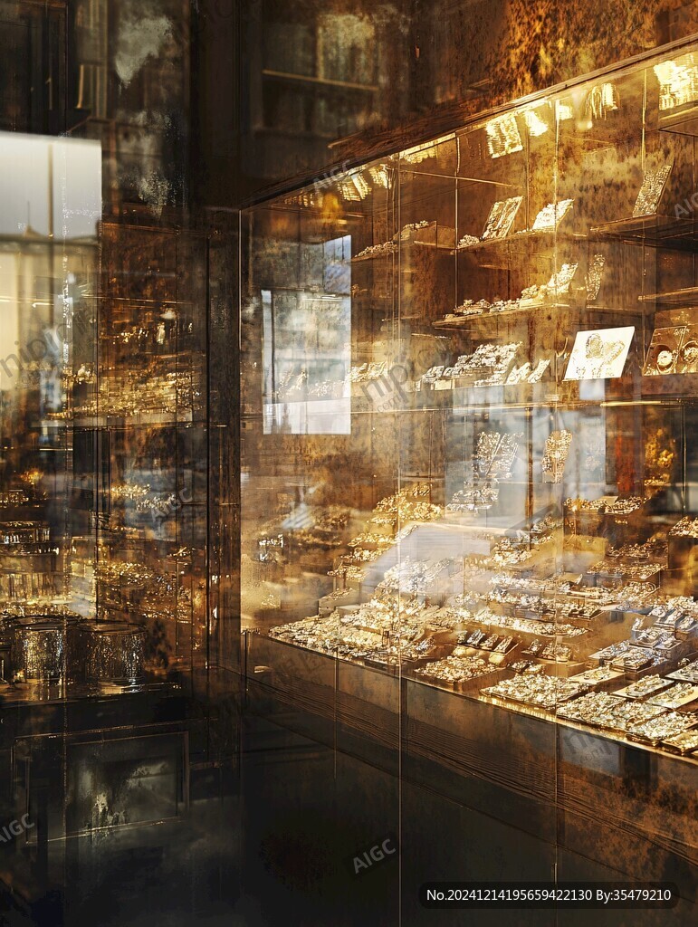 黃金店櫥窗