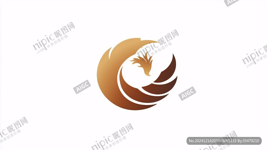 圓形鳳凰標志