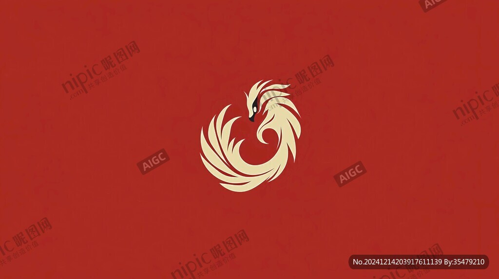 鳳凰logo設計