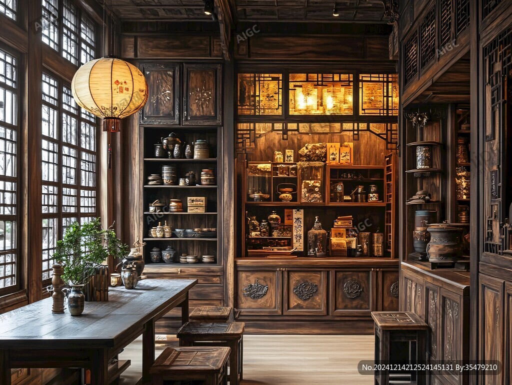 仿古藥鋪