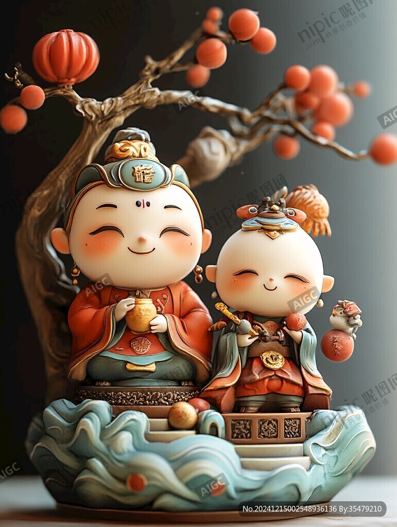 福娃擺件