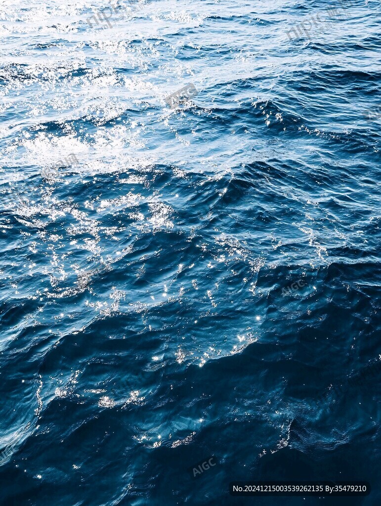 海面水波水光