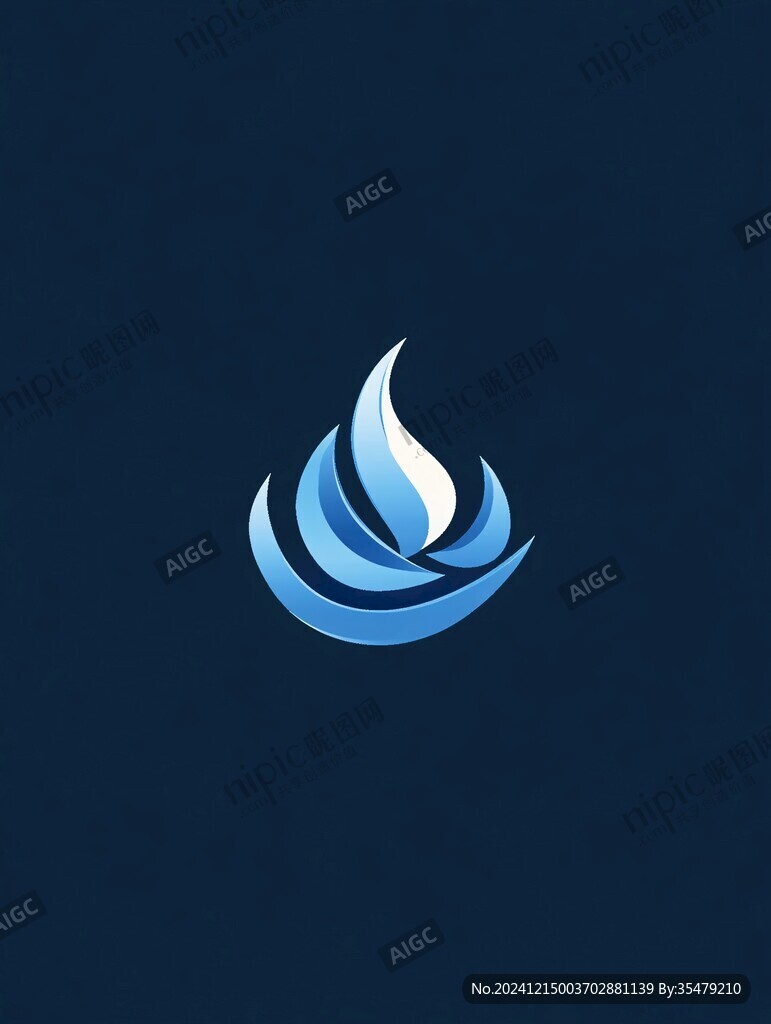 h設計水滴logo