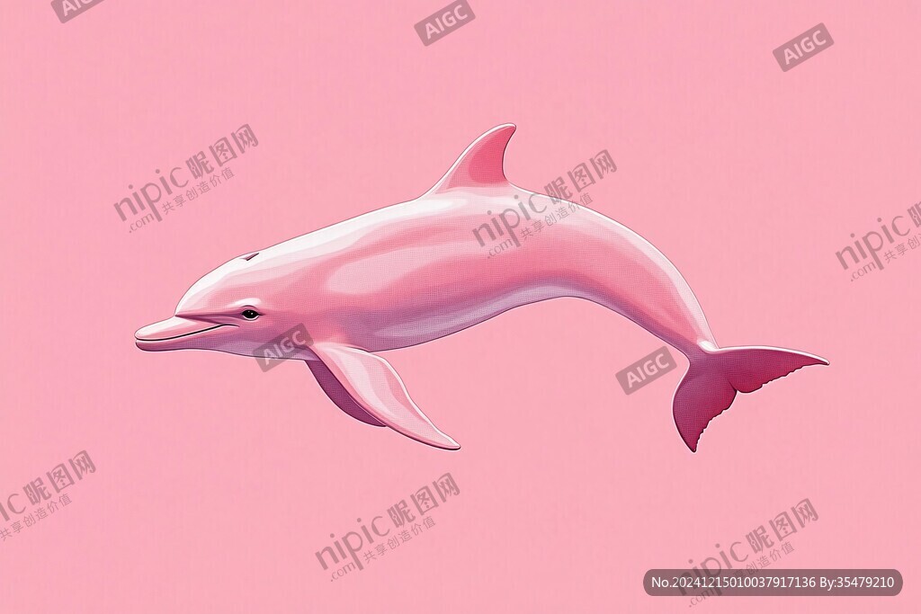 海豚插畫