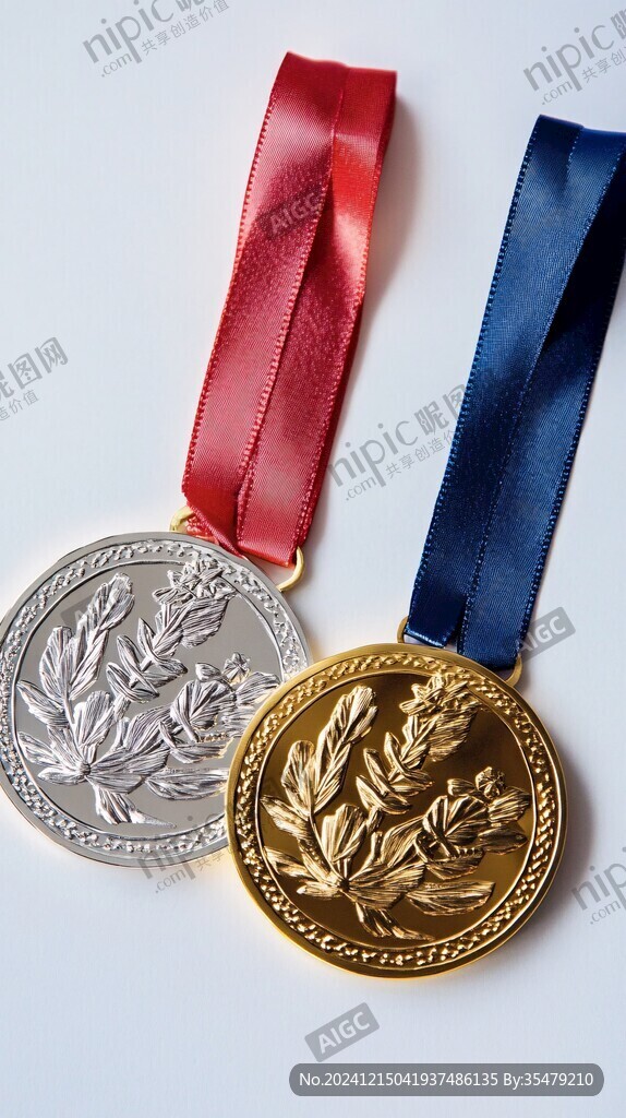 金屬獎(jiǎng)牌效果