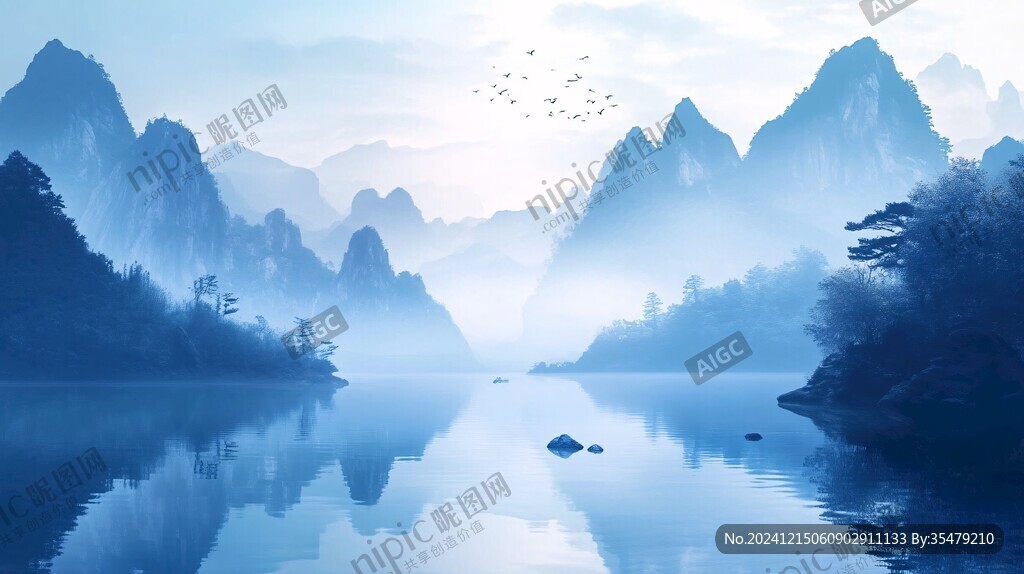 大氣高清意境山水