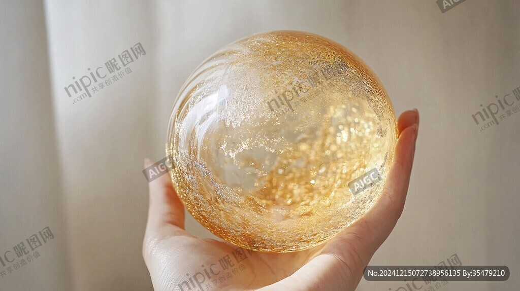 金燦水晶球