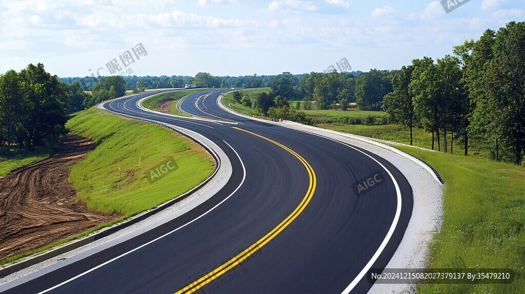 s彎道柏油路