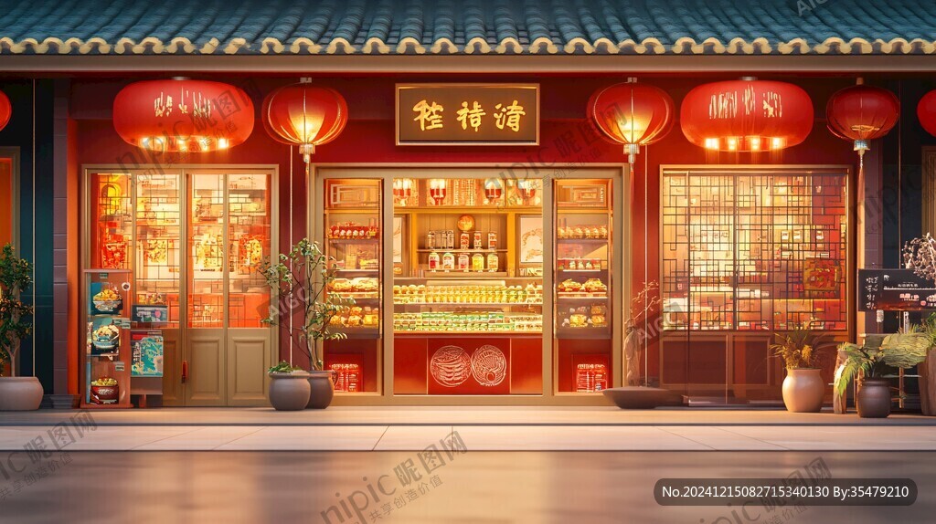 古風店面