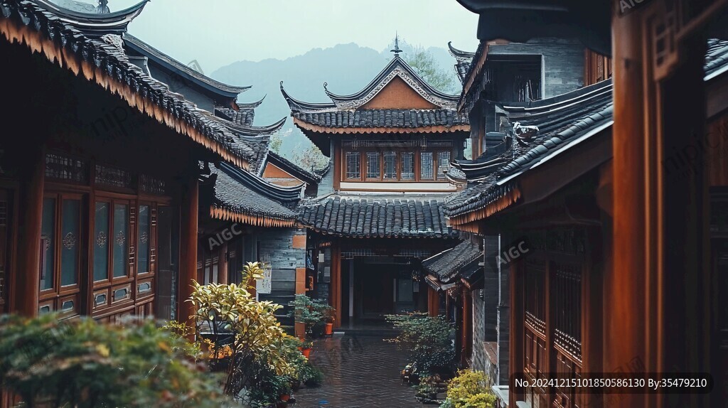 雨中樓閣