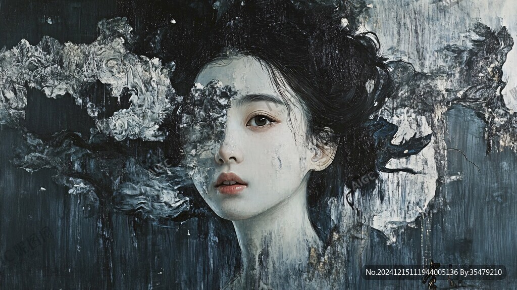 創意唯美女孩